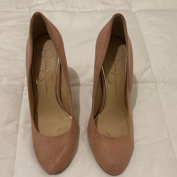 Jessica Simpson Blush Heels - Picture 1 of 2